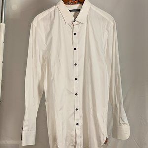 Hammer made white dress shirt Size 42/16.5